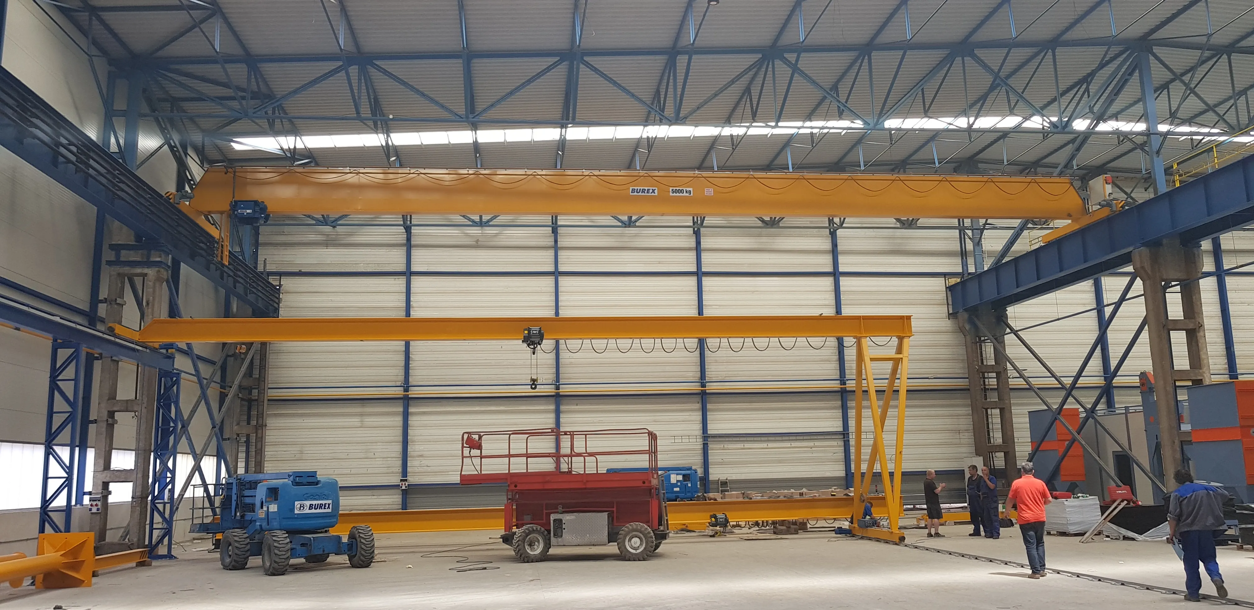 Gantry crane — BUREX installation 01