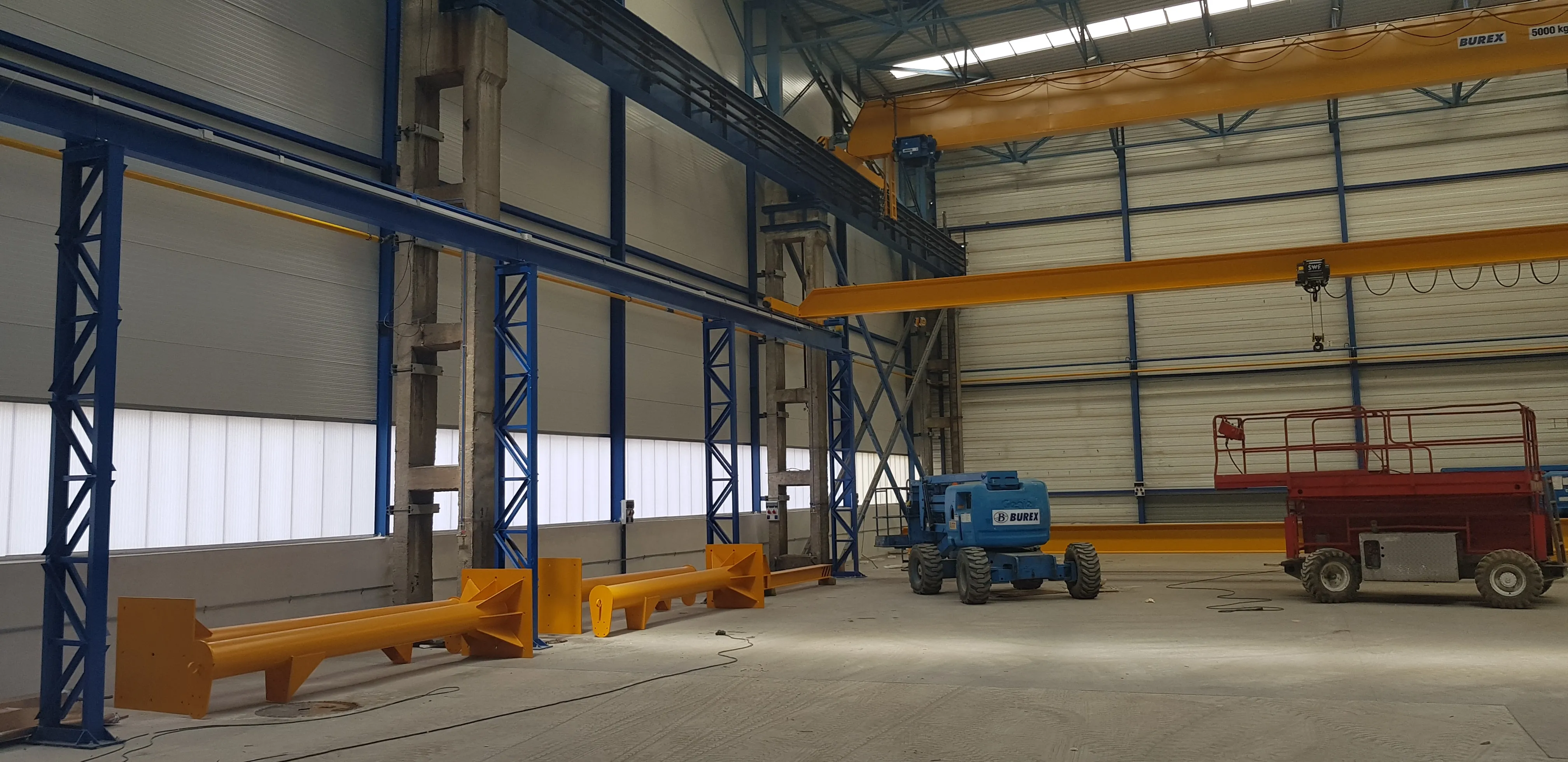 Gantry crane — BUREX installation 02