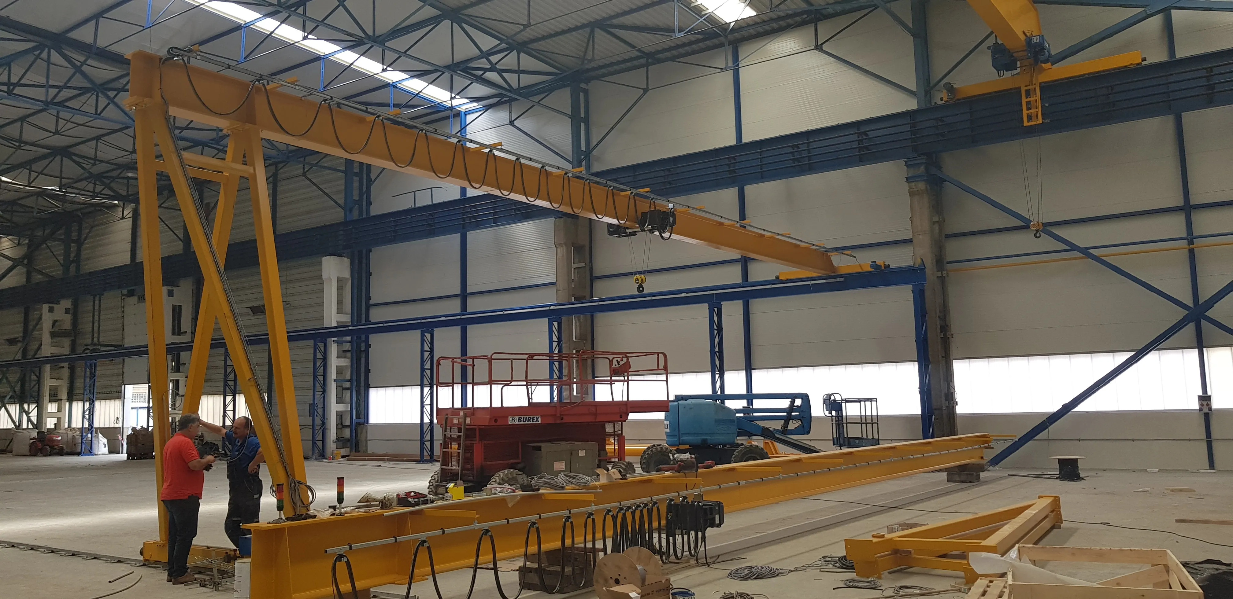 Gantry crane — BUREX installation 03