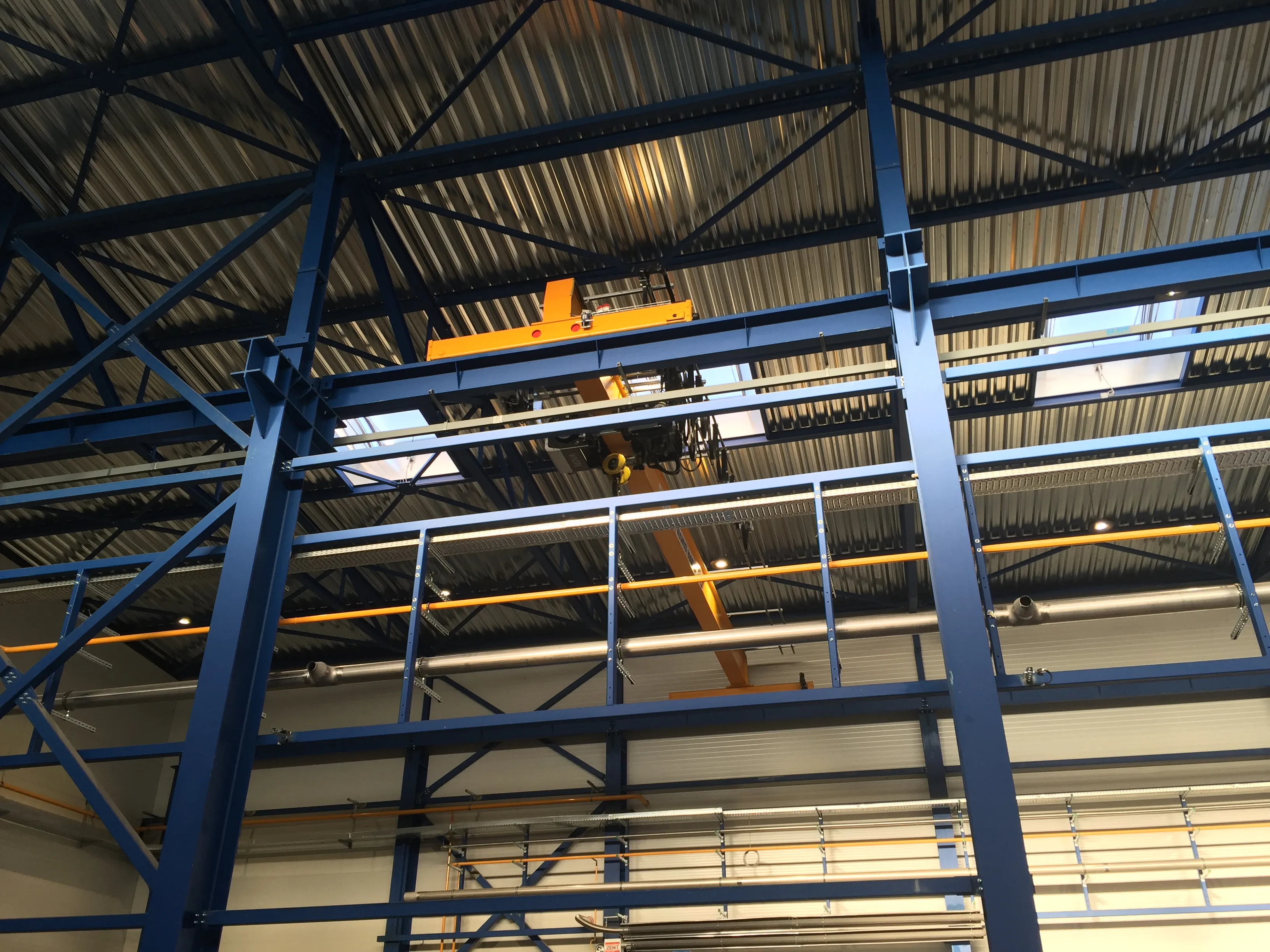 Crane runway — BUREX installation 03
