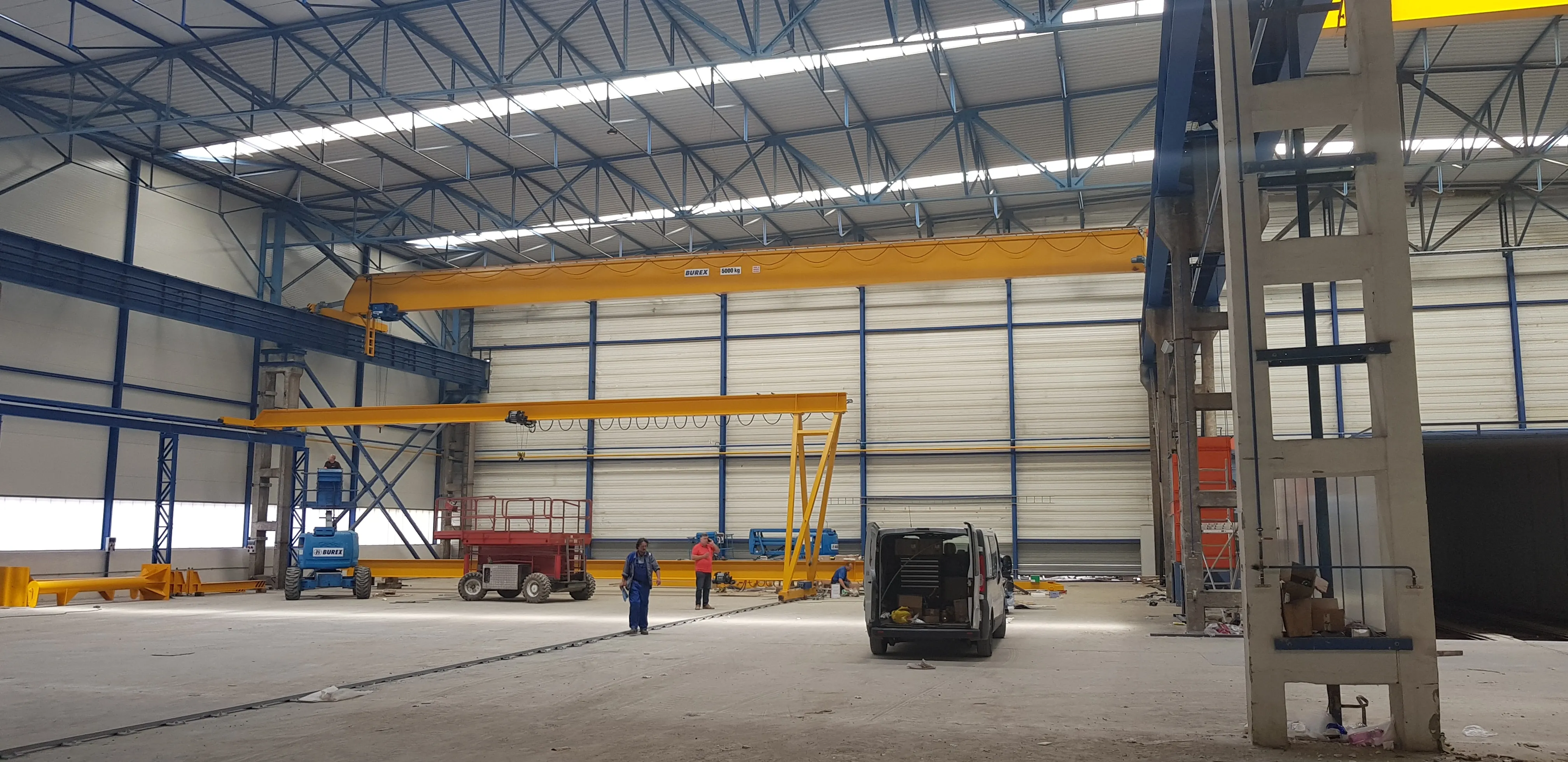 Gantry crane — BUREX installation 04