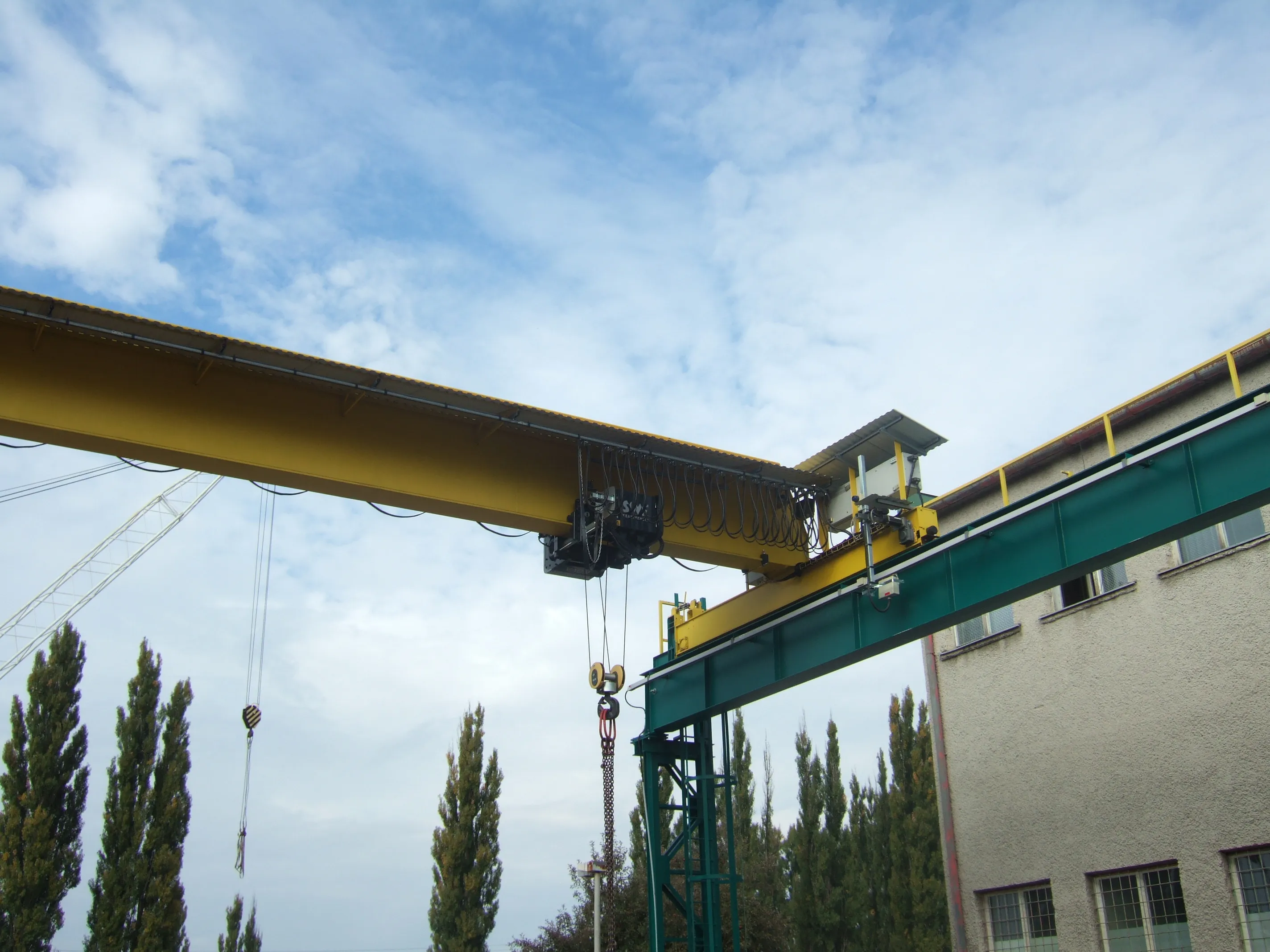 Crane runway — BUREX installation 09
