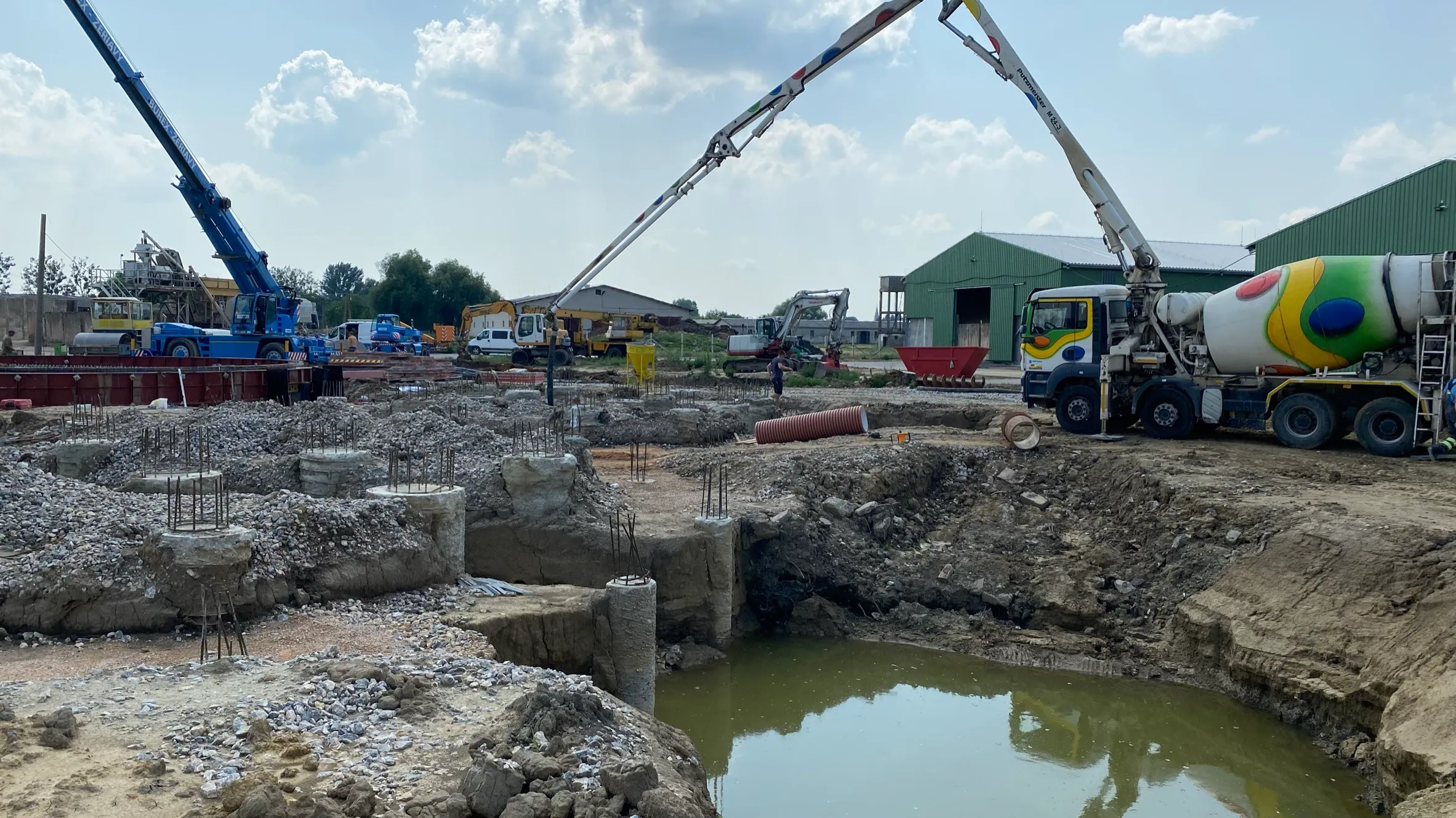 Civil structure — BUREX project 10