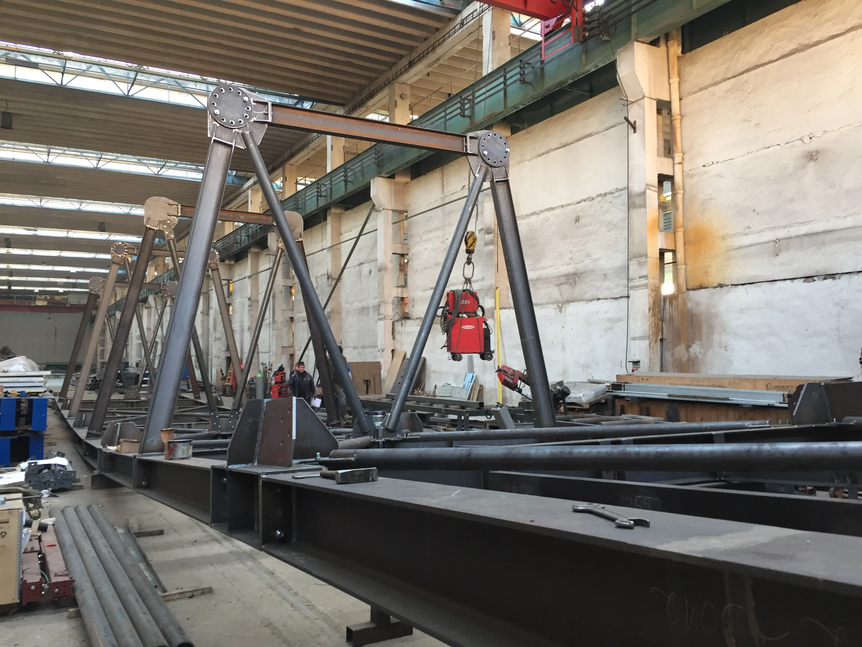 Steel structure — BUREX project 10