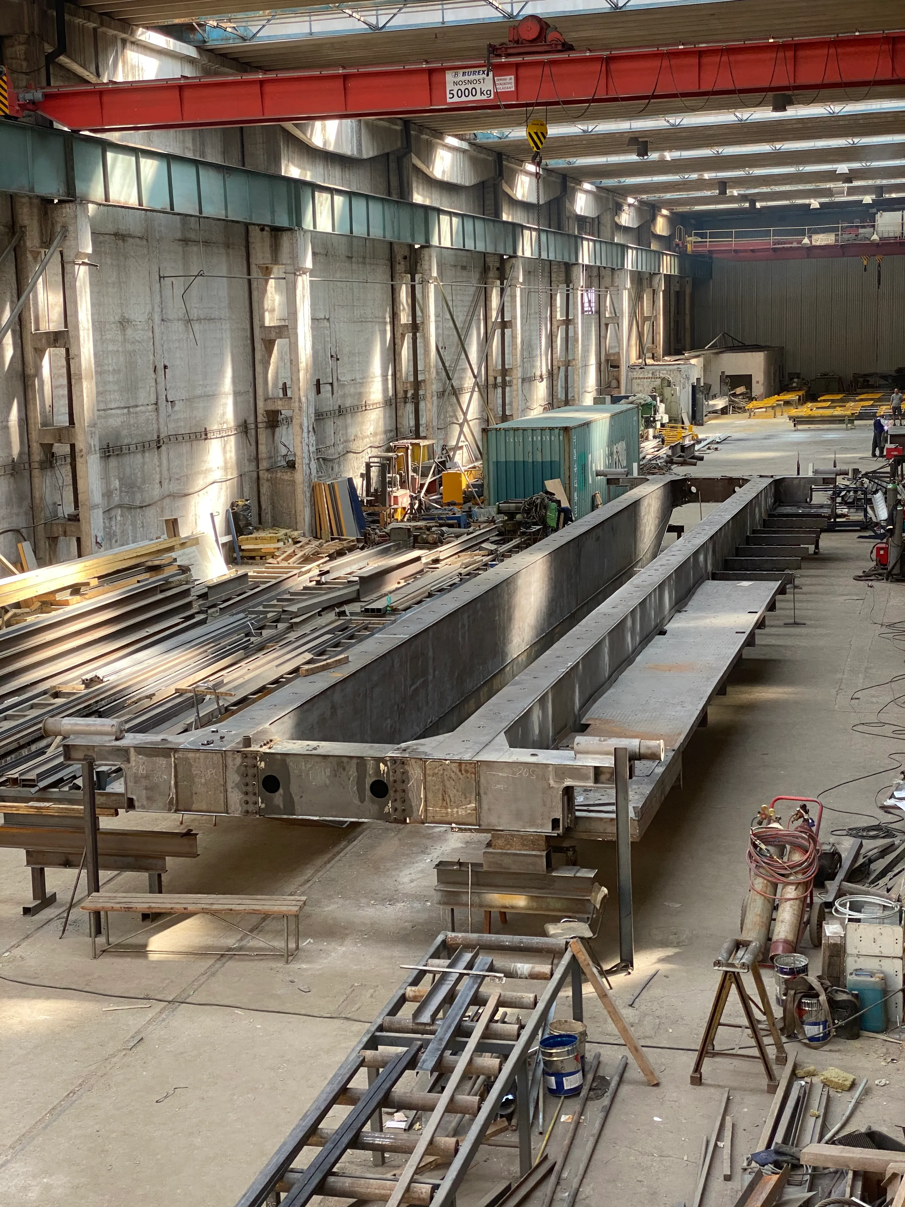 Crane modernization — BUREX project 11