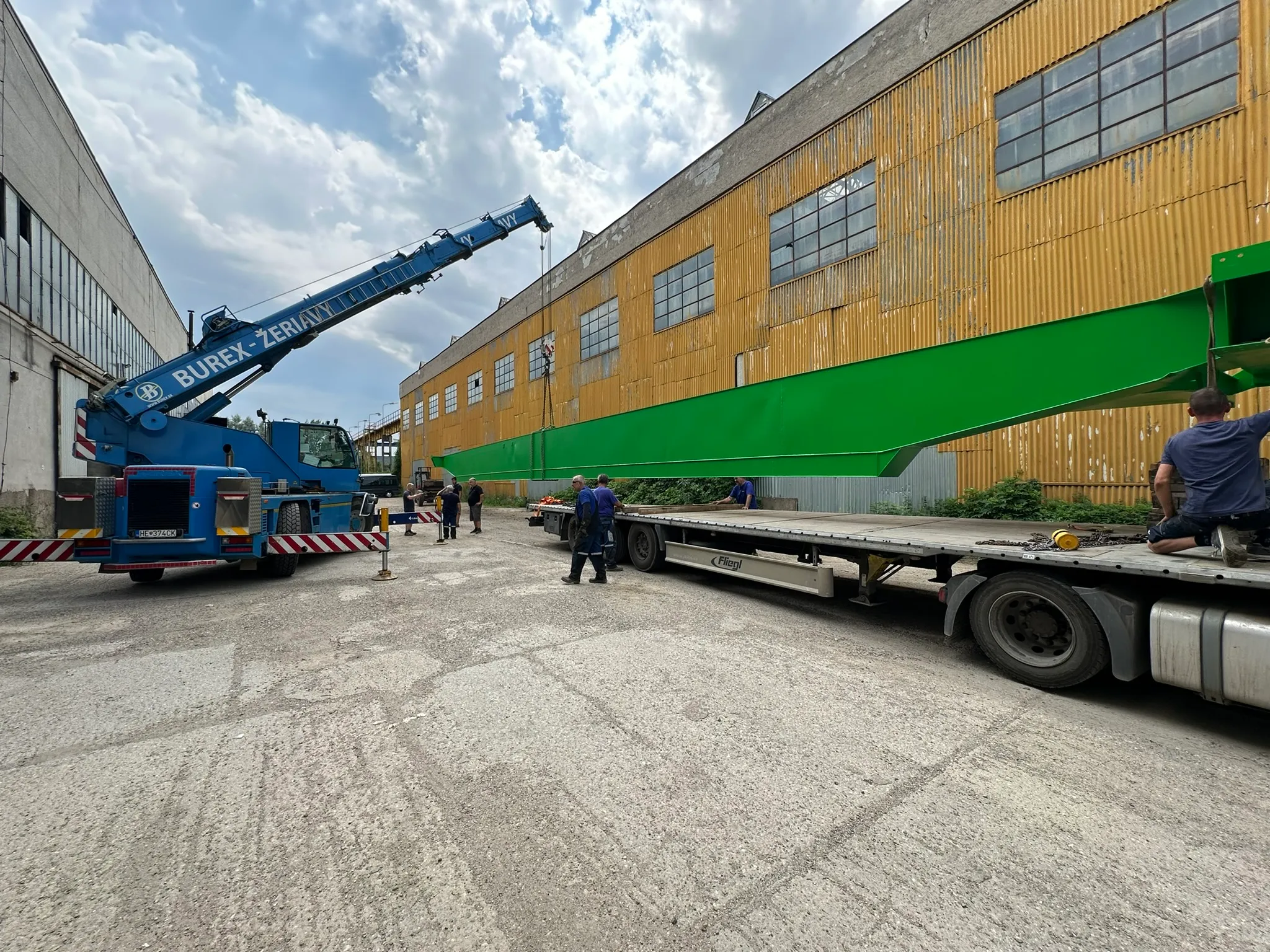 Overhead crane — BUREX project 12