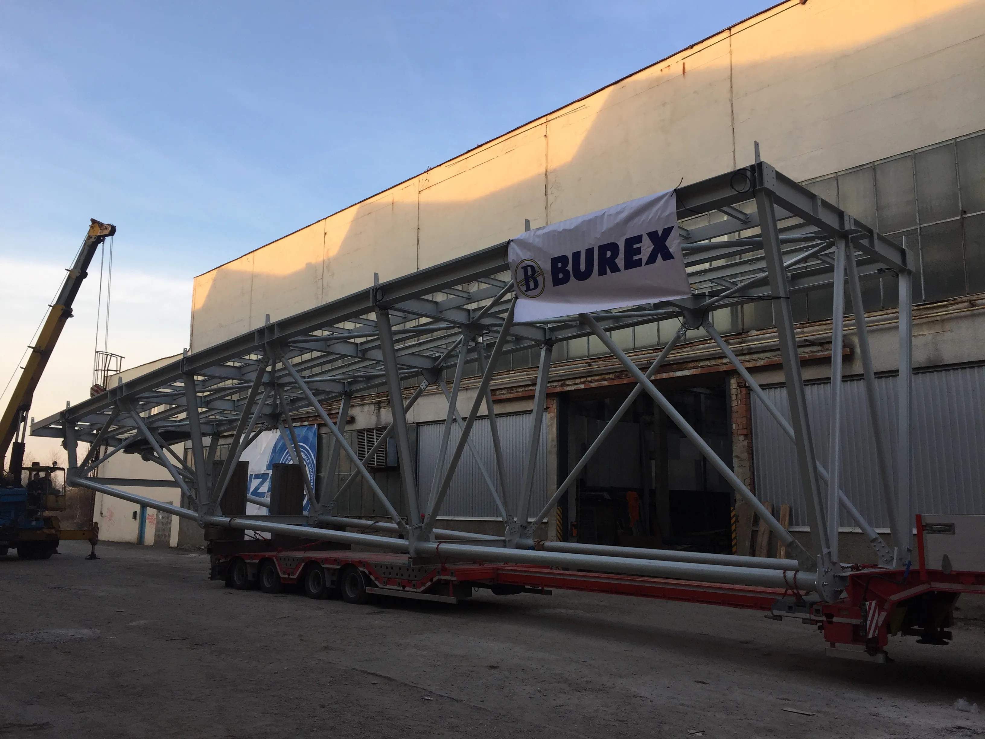 Steel structure — BUREX project 13