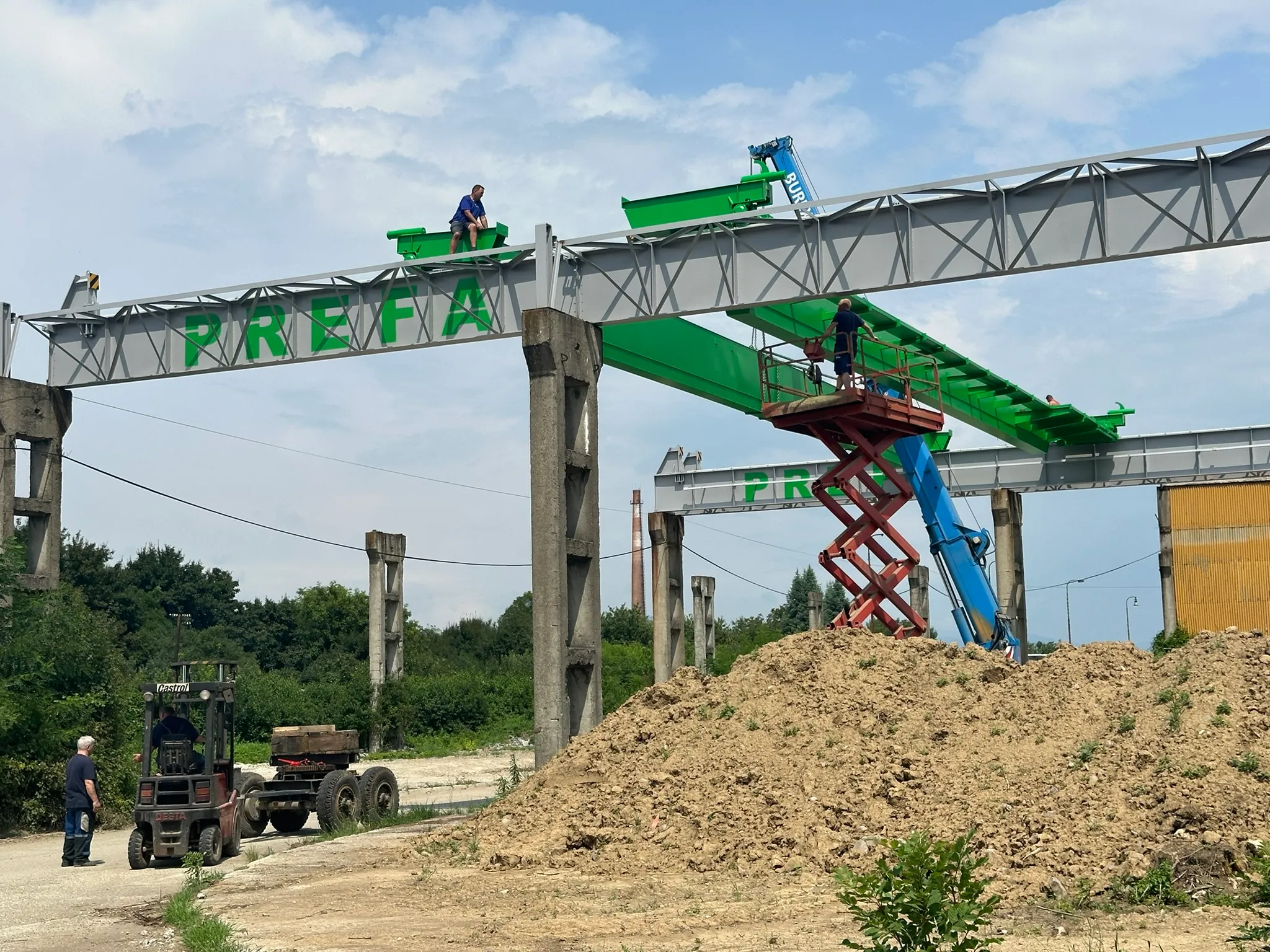 Overhead crane — BUREX project 13