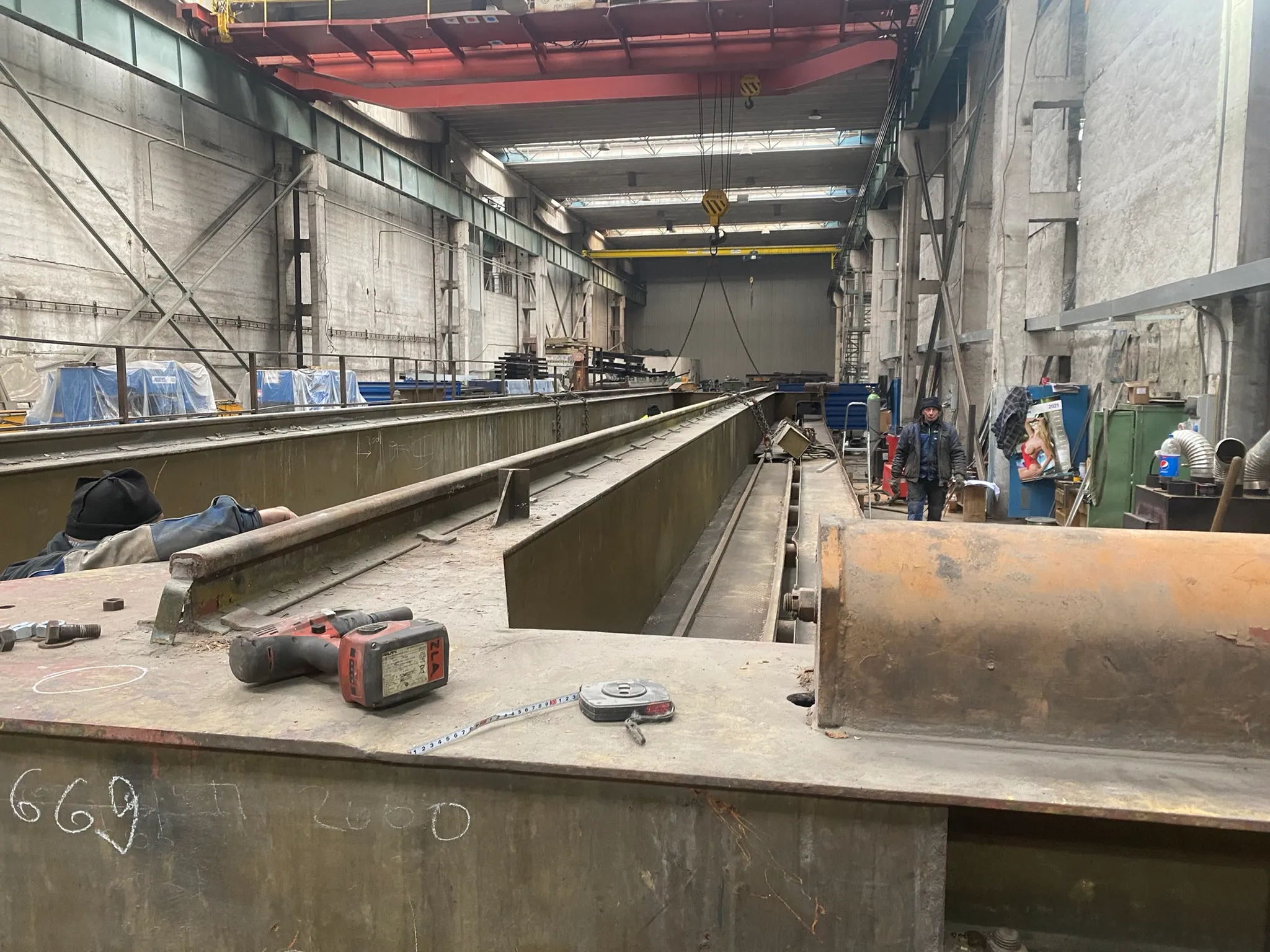 Crane modernization — BUREX project 14