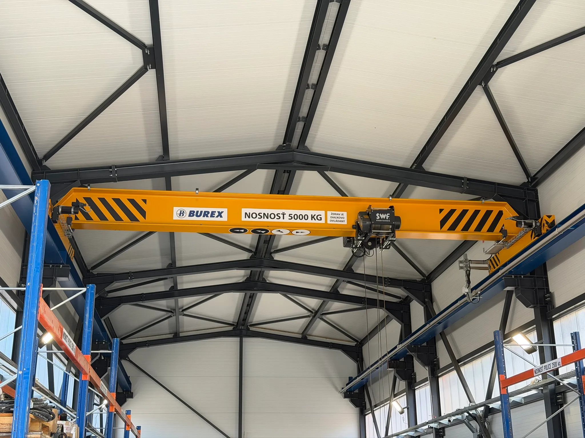 Overhead crane — BUREX project 14