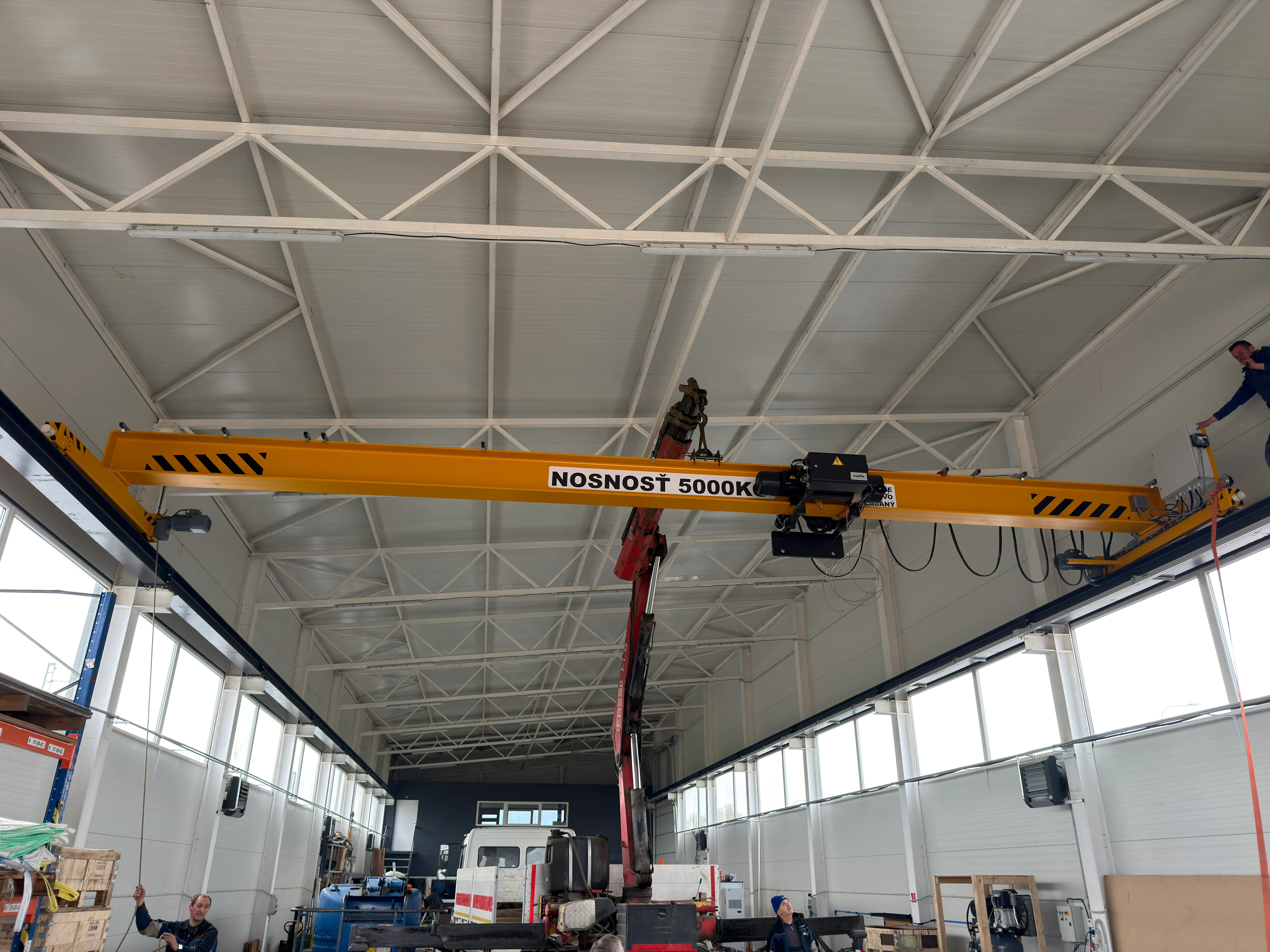Overhead crane — BUREX project 17