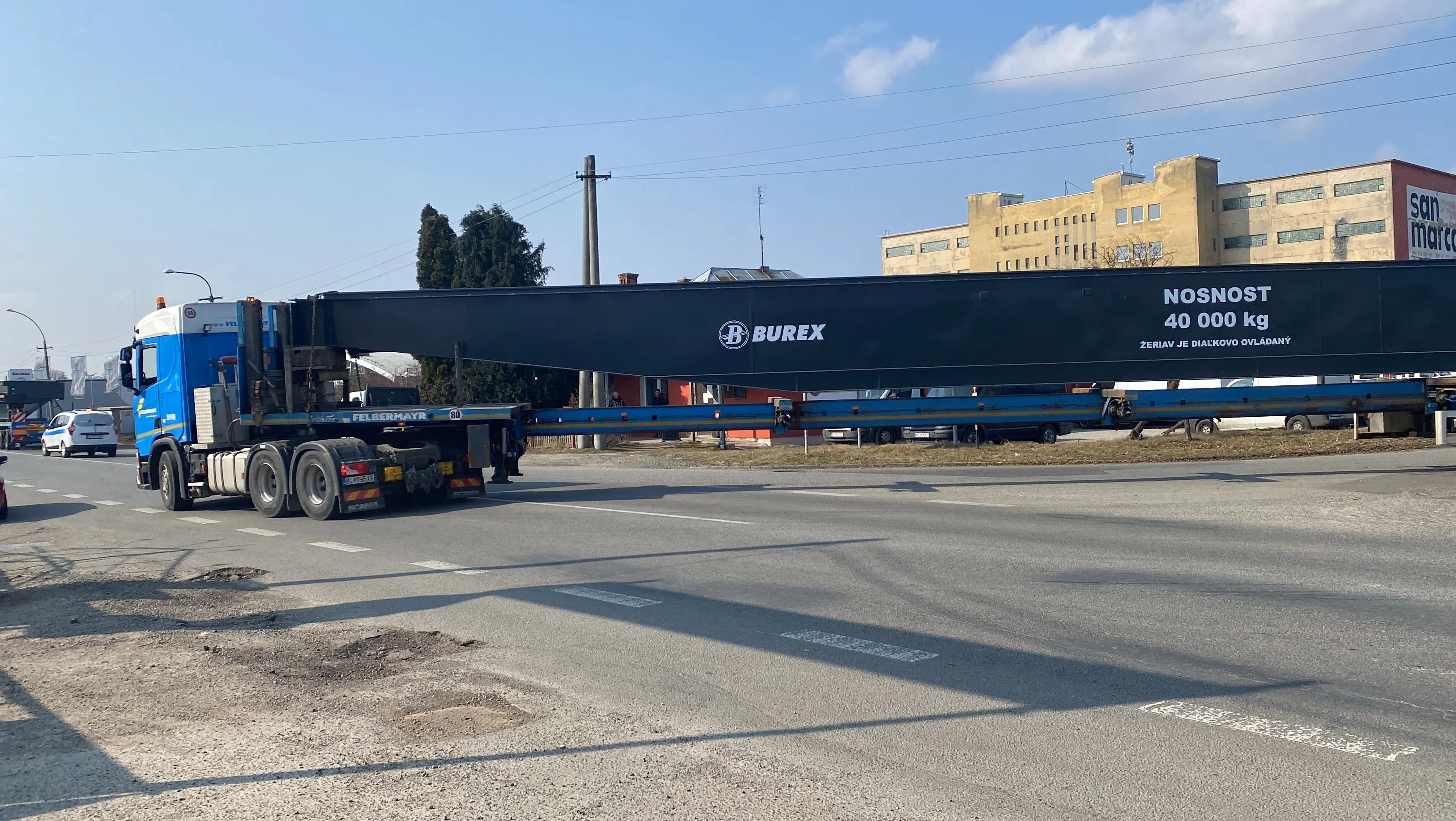 Overhead crane — BUREX project 19