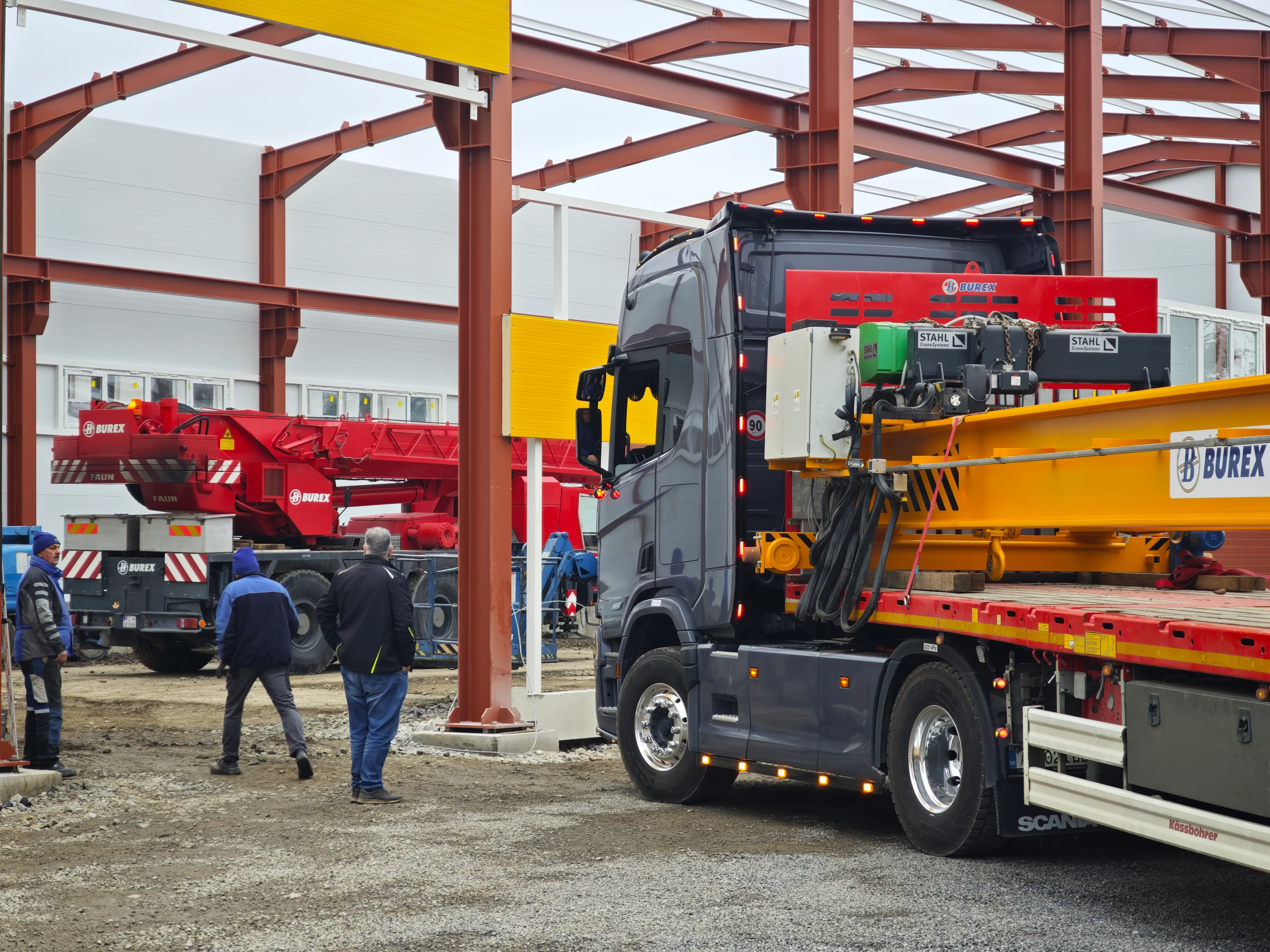 Overhead crane — BUREX project 02