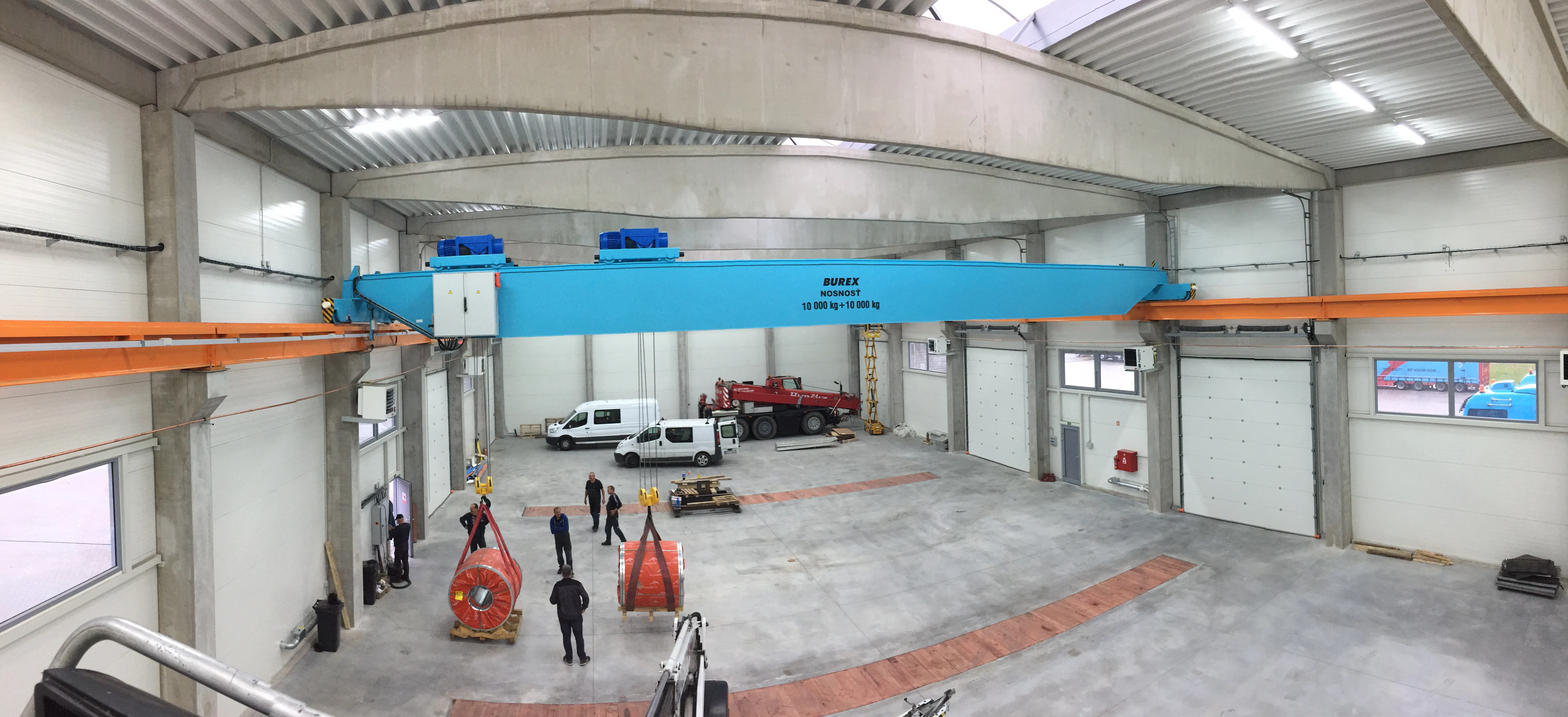 Overhead crane — BUREX project 25