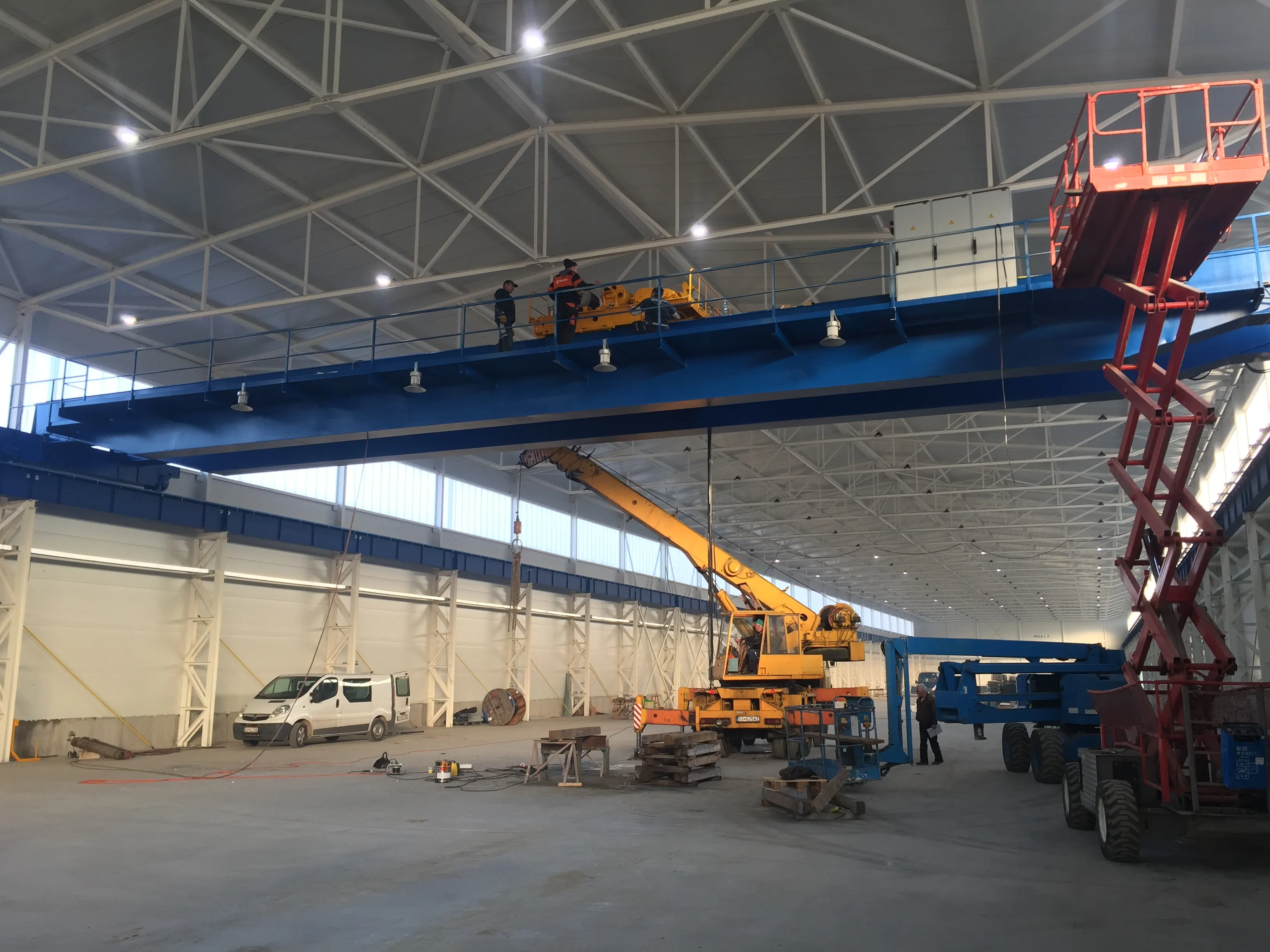 Overhead crane — BUREX project 26