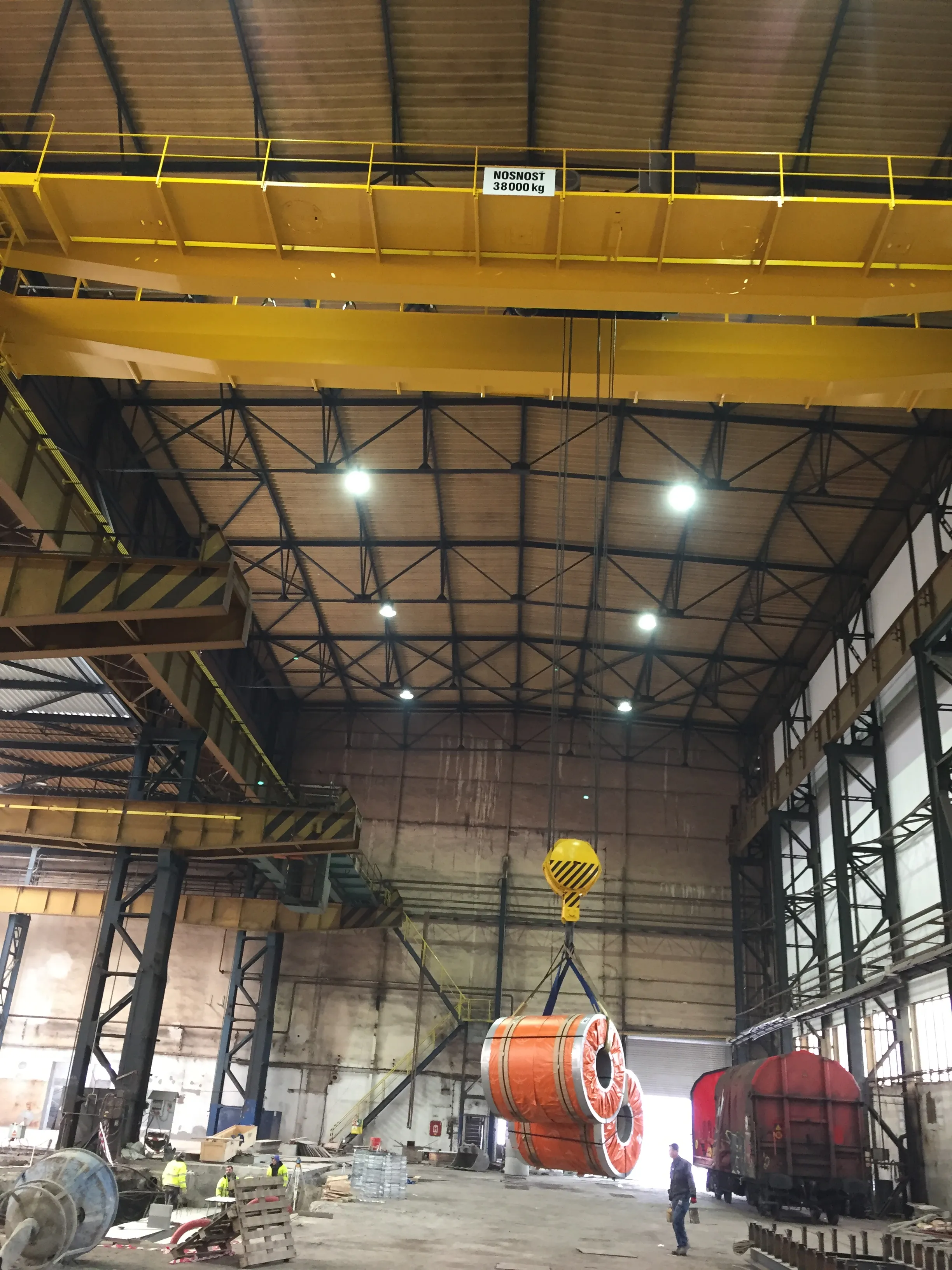 Overhead crane — BUREX project 28