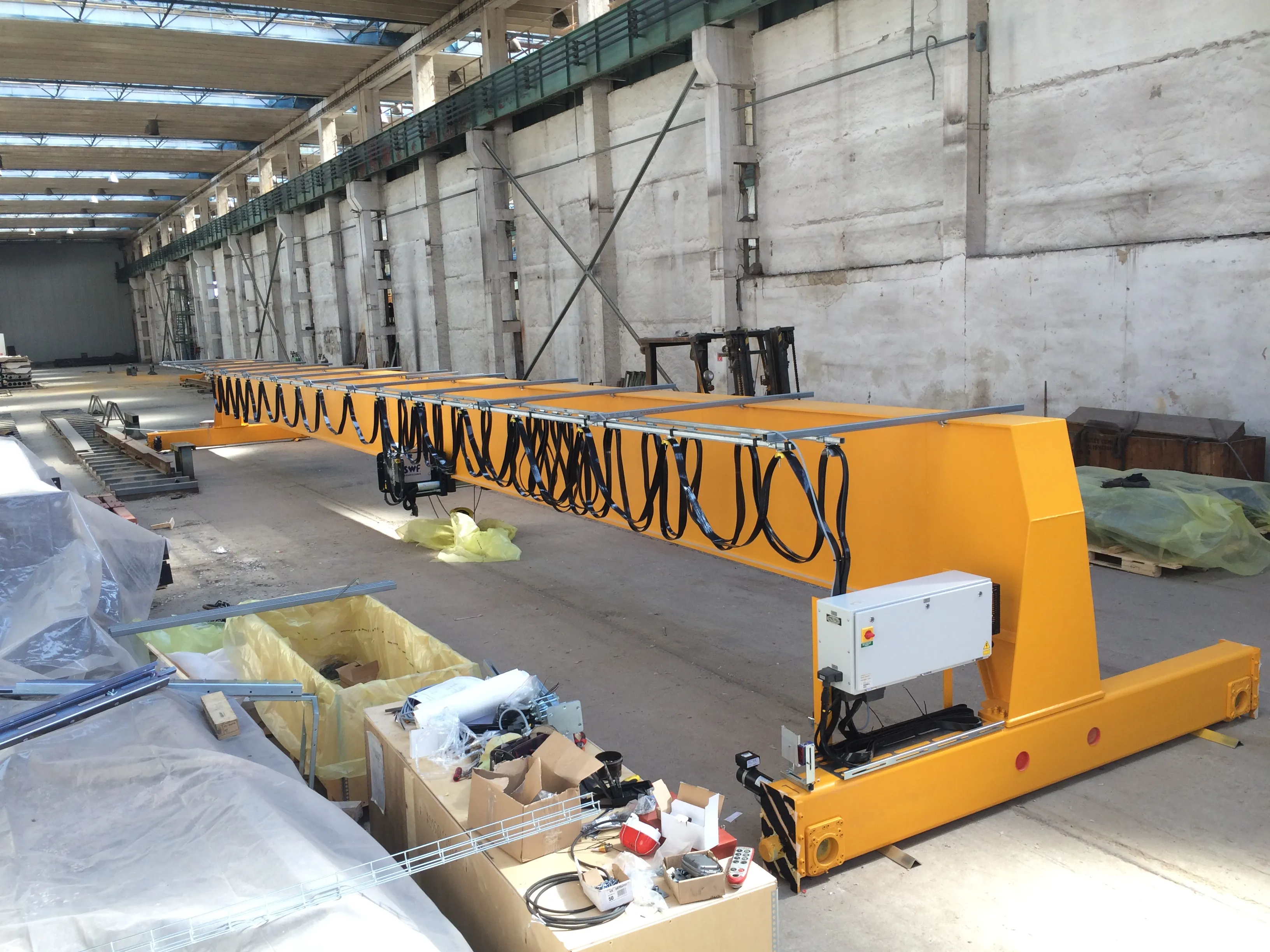 Overhead crane — BUREX project 31