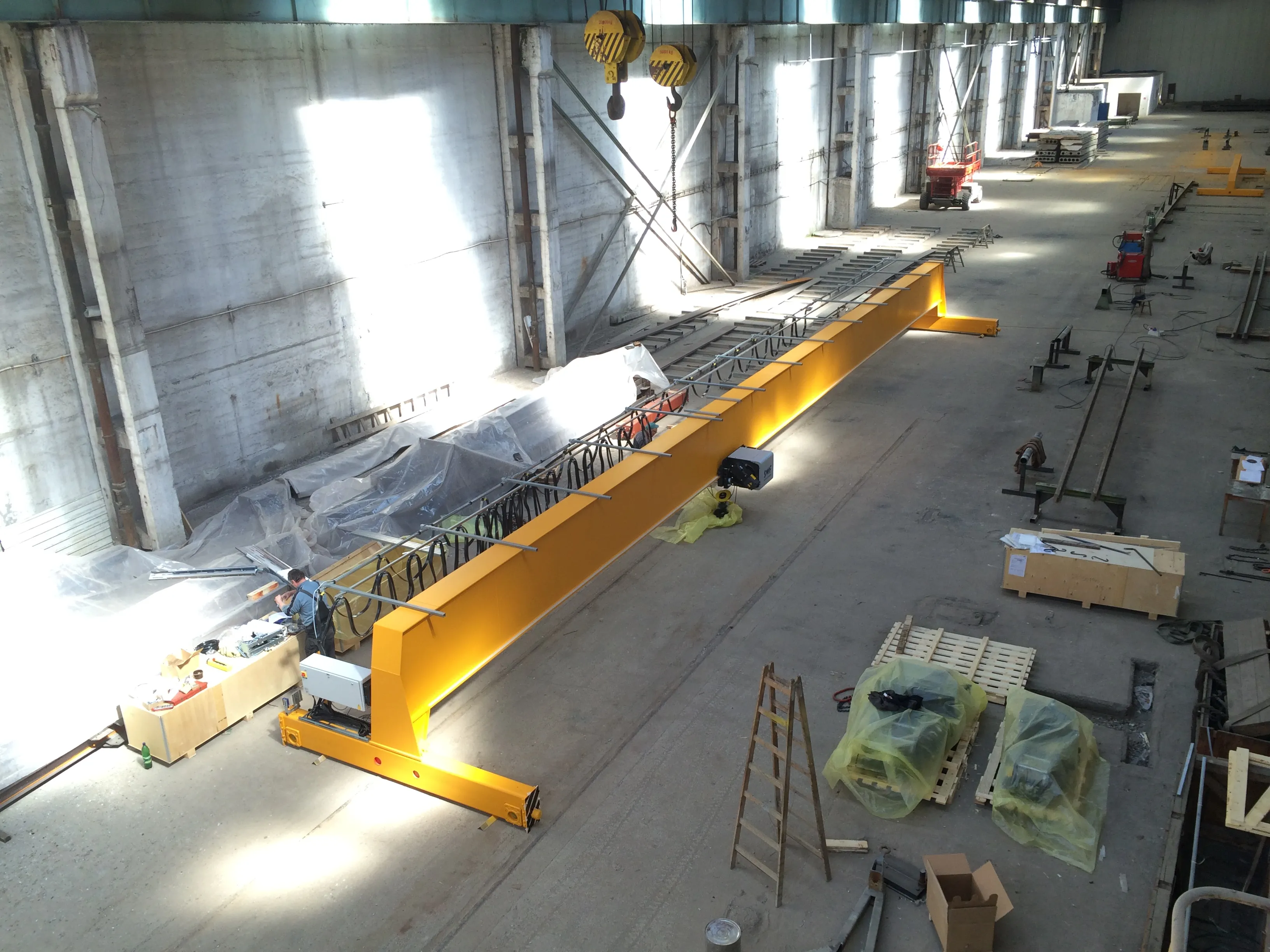 Overhead crane — BUREX project 32