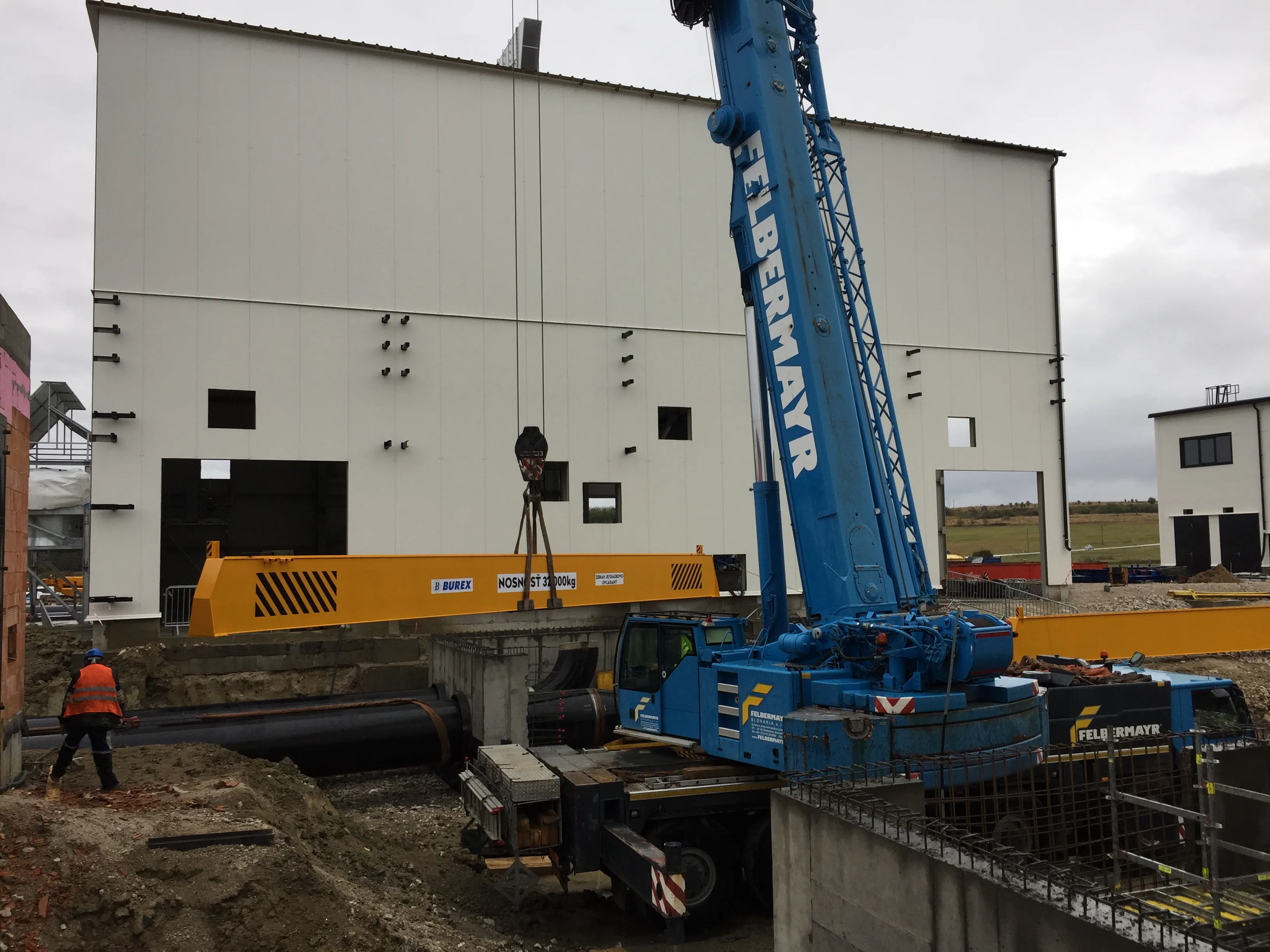 Overhead crane — BUREX project 33