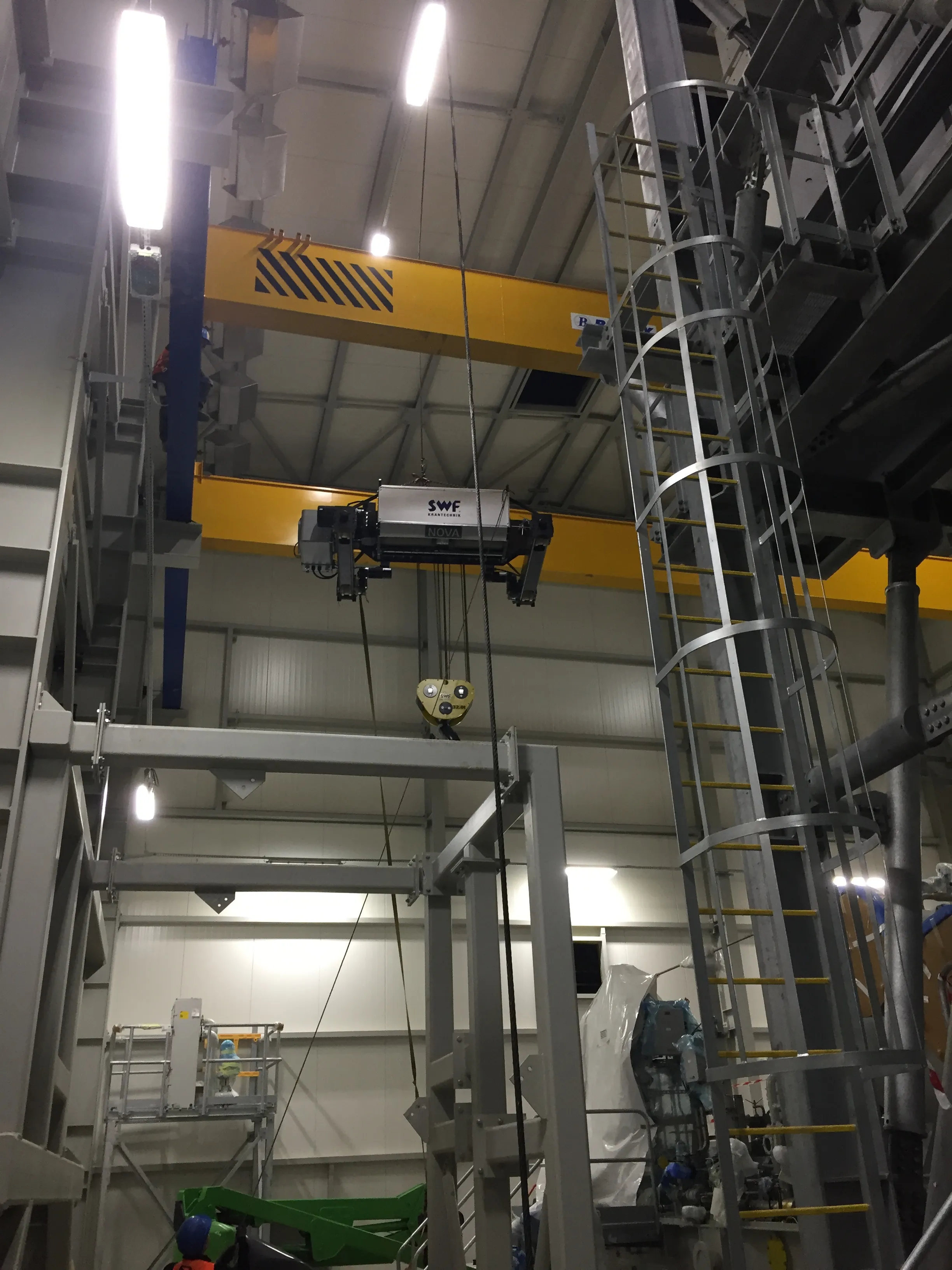 Overhead crane — BUREX project 35
