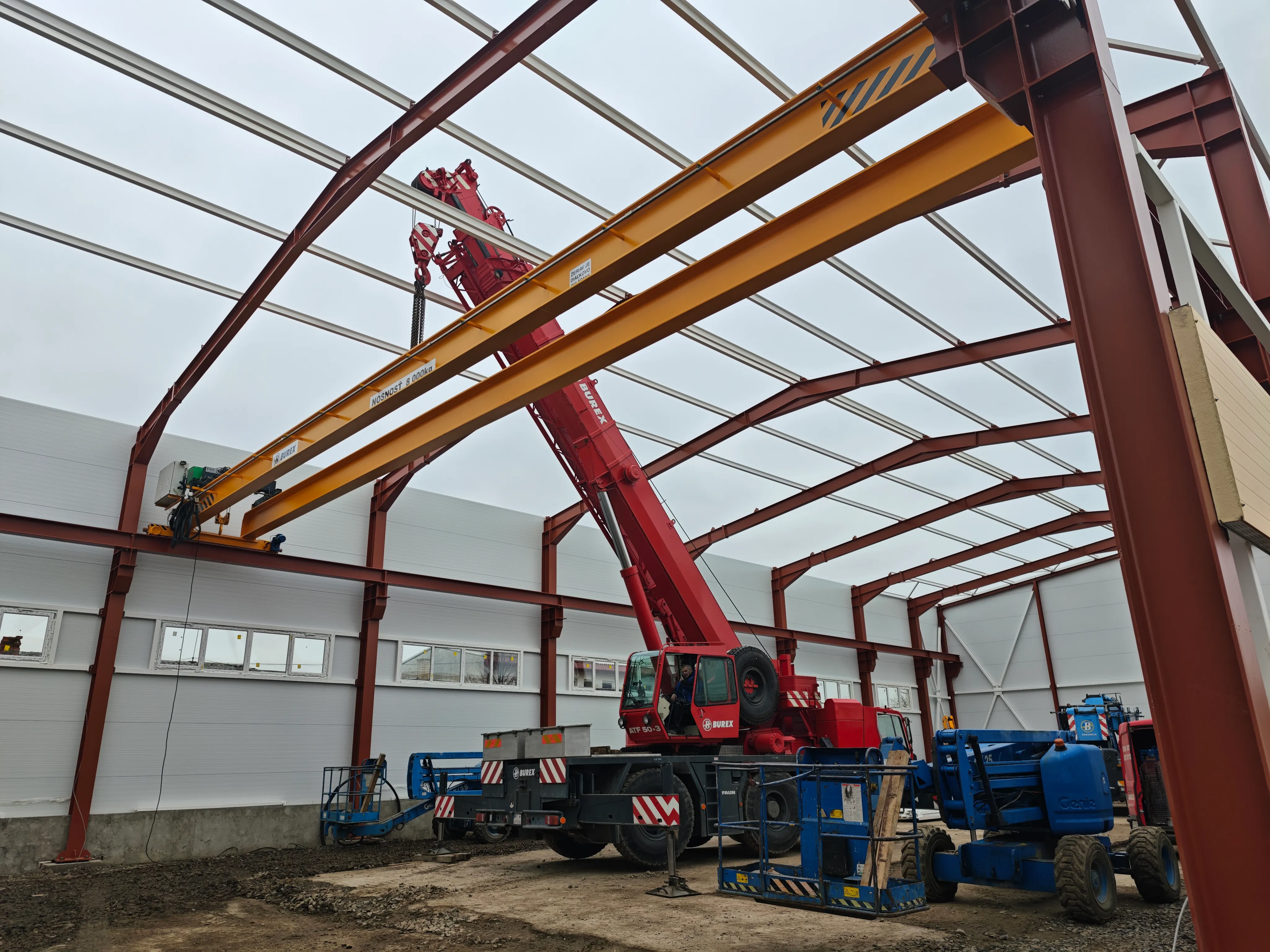 Overhead crane — BUREX project 04