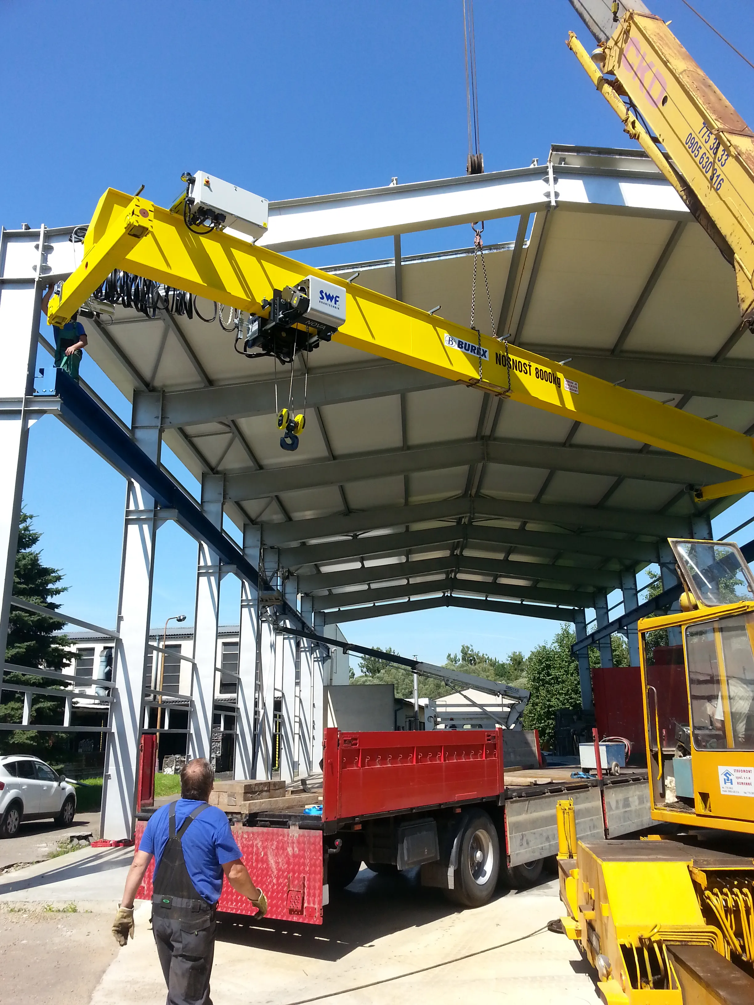 Overhead crane — BUREX project 42