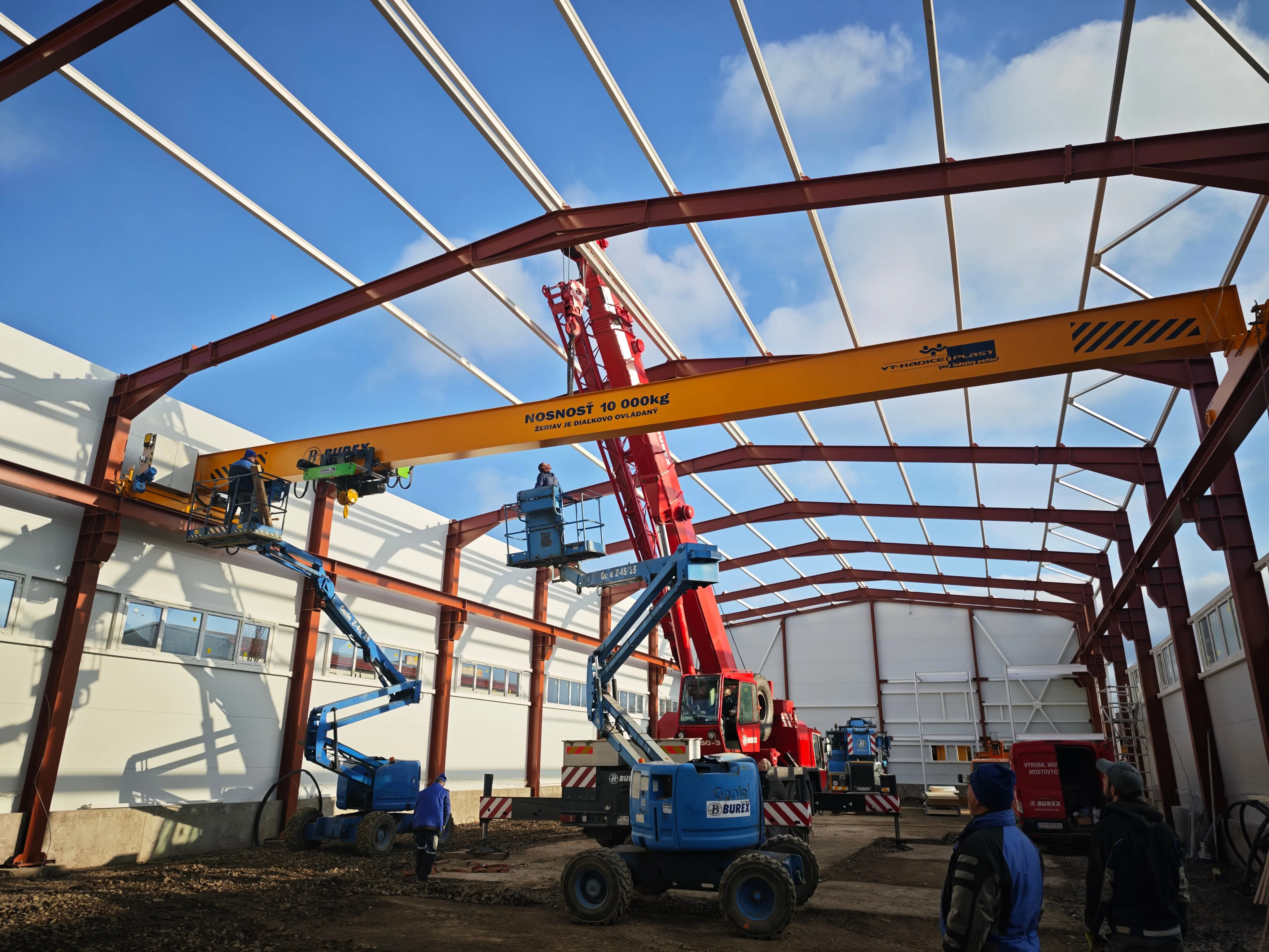 Overhead crane — BUREX project 07