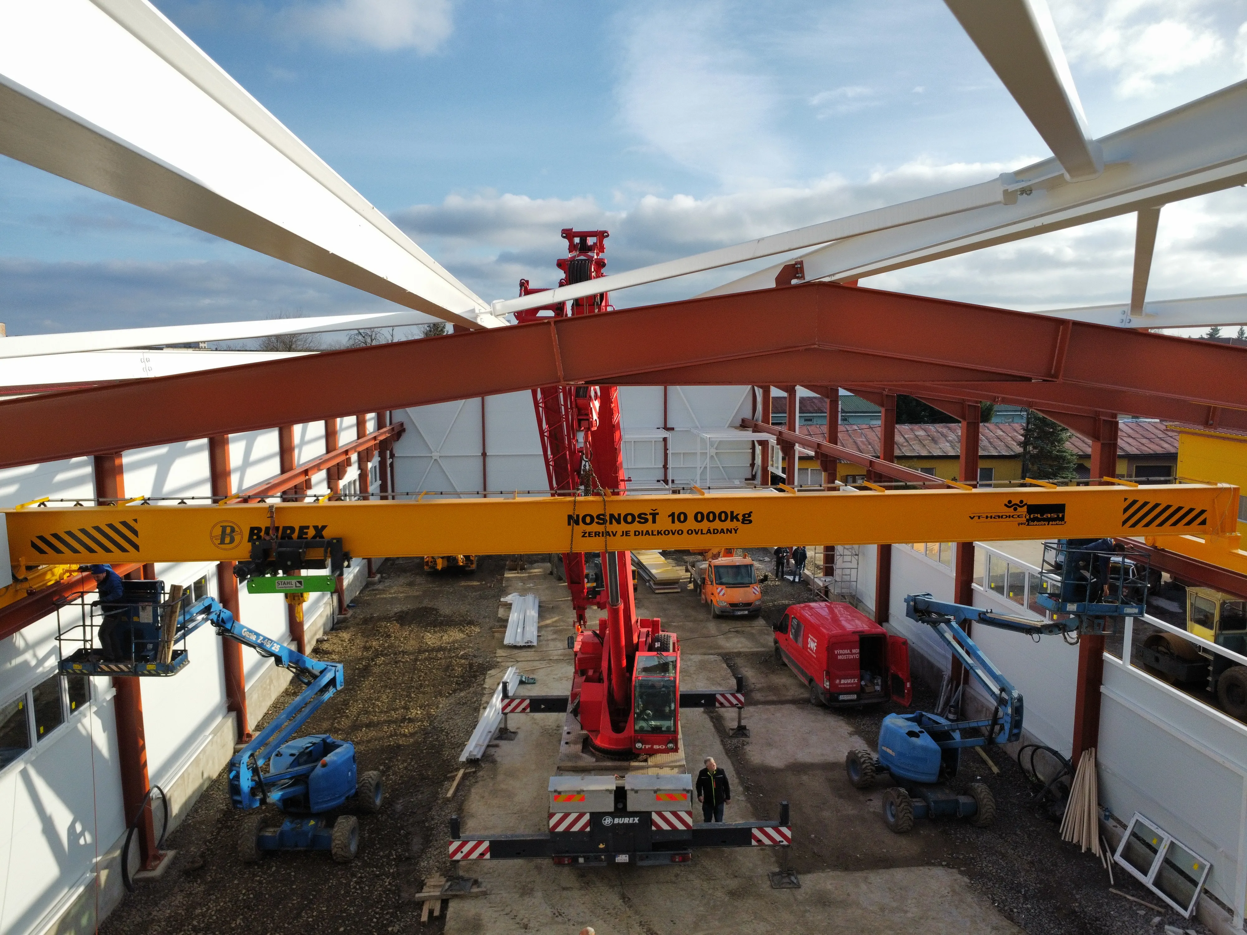 Overhead crane — BUREX project 08
