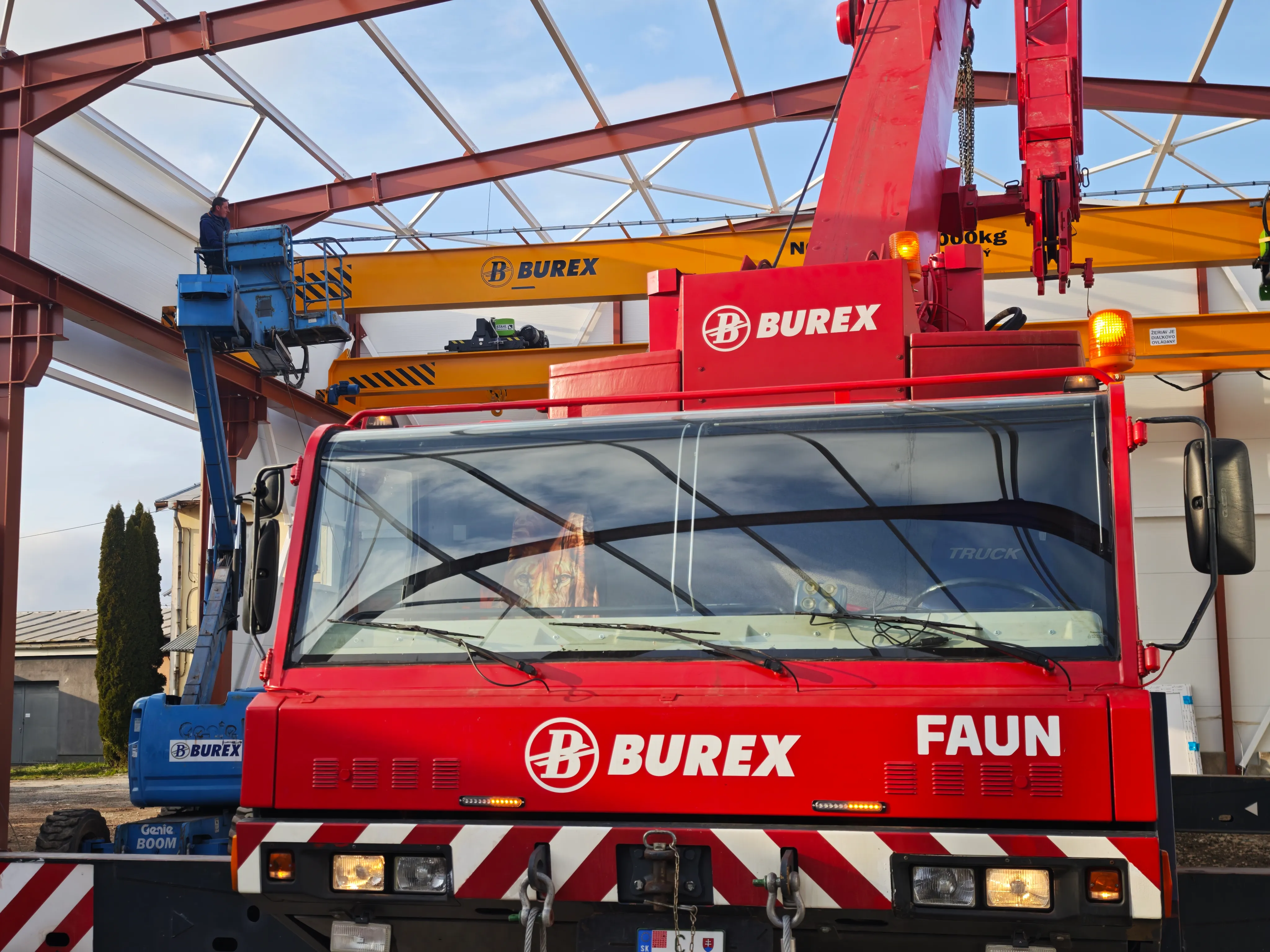 Overhead crane — BUREX project 09