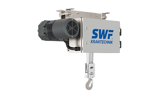 SWF ATHLO belt chain hoist — up to 5,000 kg · belt