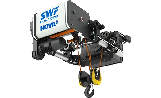 SWF NOVA² rope wire rope hoist — up to 20 t