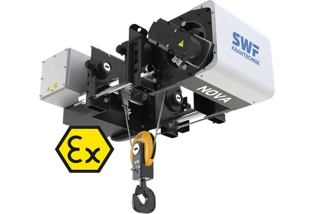 SWF NOVAex wire rope hoist — ATEX Ex-proof